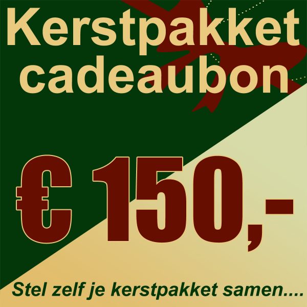 kerstpakket 150 euro voucher