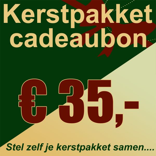 voucher kerstpakket 35 euro