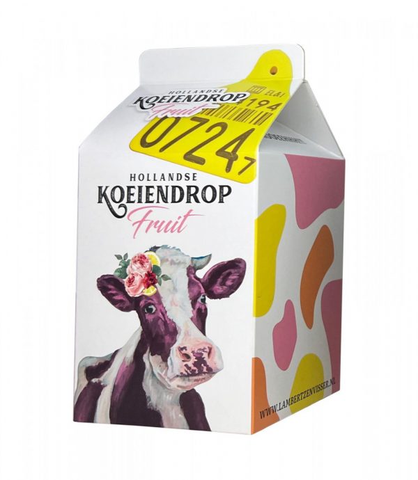 Koeiendrop fruitsmaak relatiegeschenk Holland