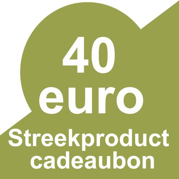 Streekproducten cadeaubon 40