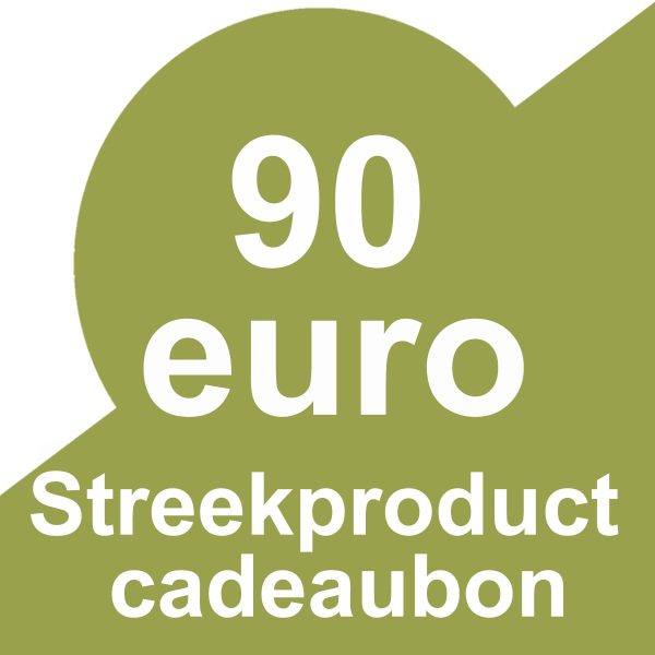 Streekproduct cadeaubon 90 euro