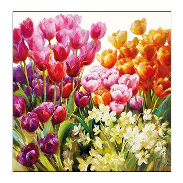 Tulpen pracht servetten