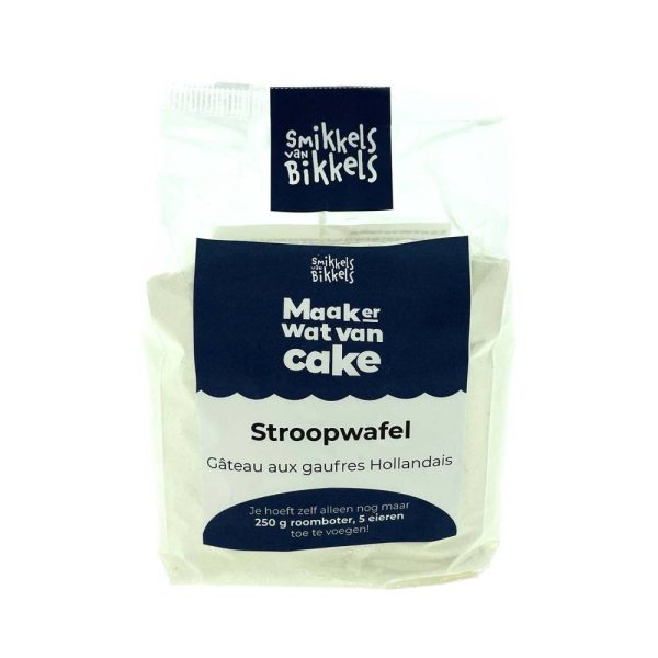 Stroopwafelcakemix kerstpakket