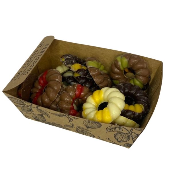 Kerstkransjes chocolade kerstpakket