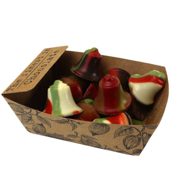 Kerstklokjes chocolade kerstpakket