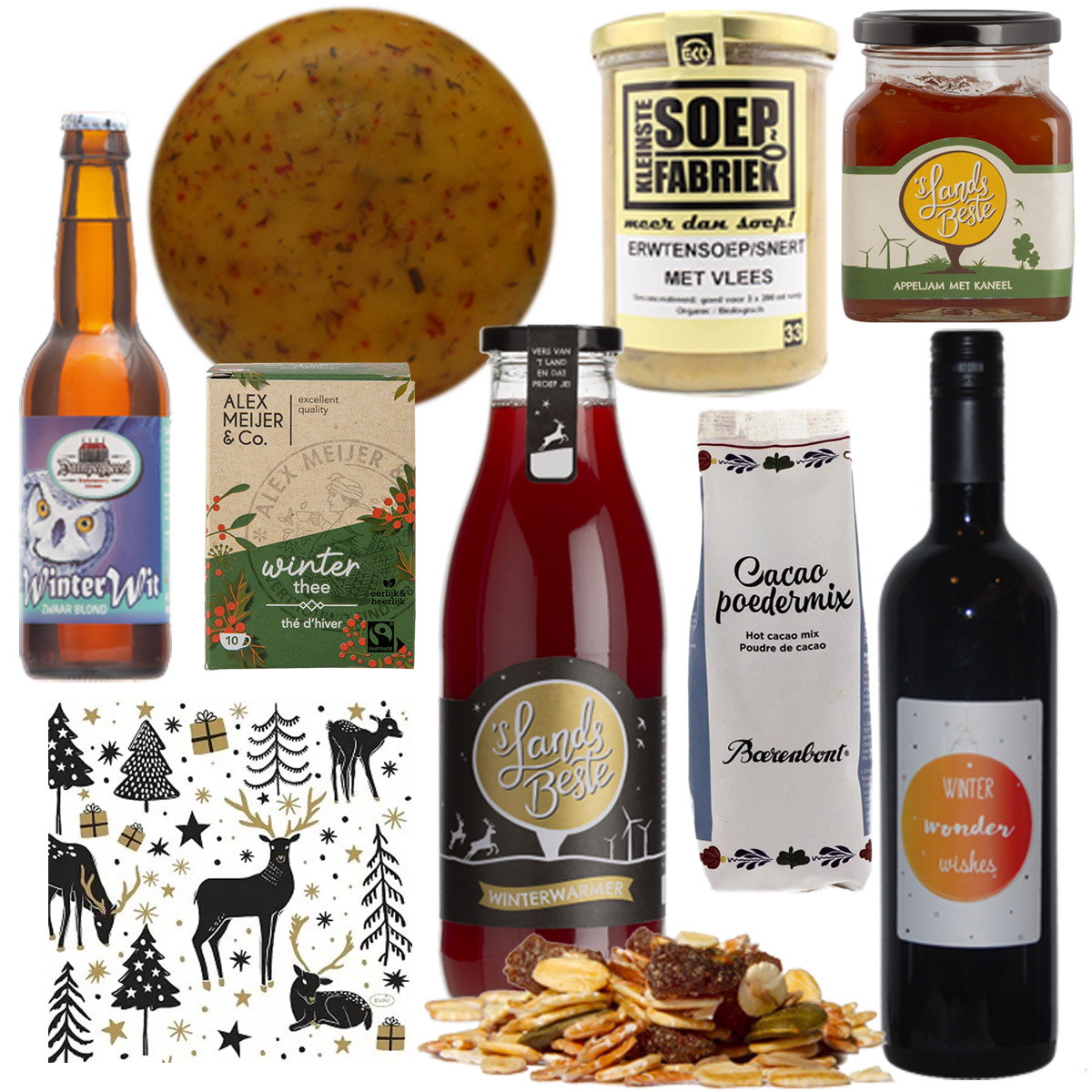 Kerstpakket winter klein